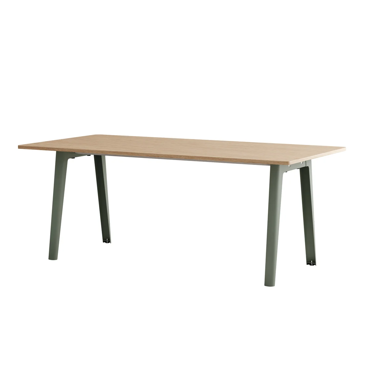 TipToe - NEW MODERN Table de salle à manger 95 x 190 cm, chêne / eucalyptus gris TipToe - NEW MODERN Table de salle à manger 95 x 190 cm, chêne / eucalyptus gris