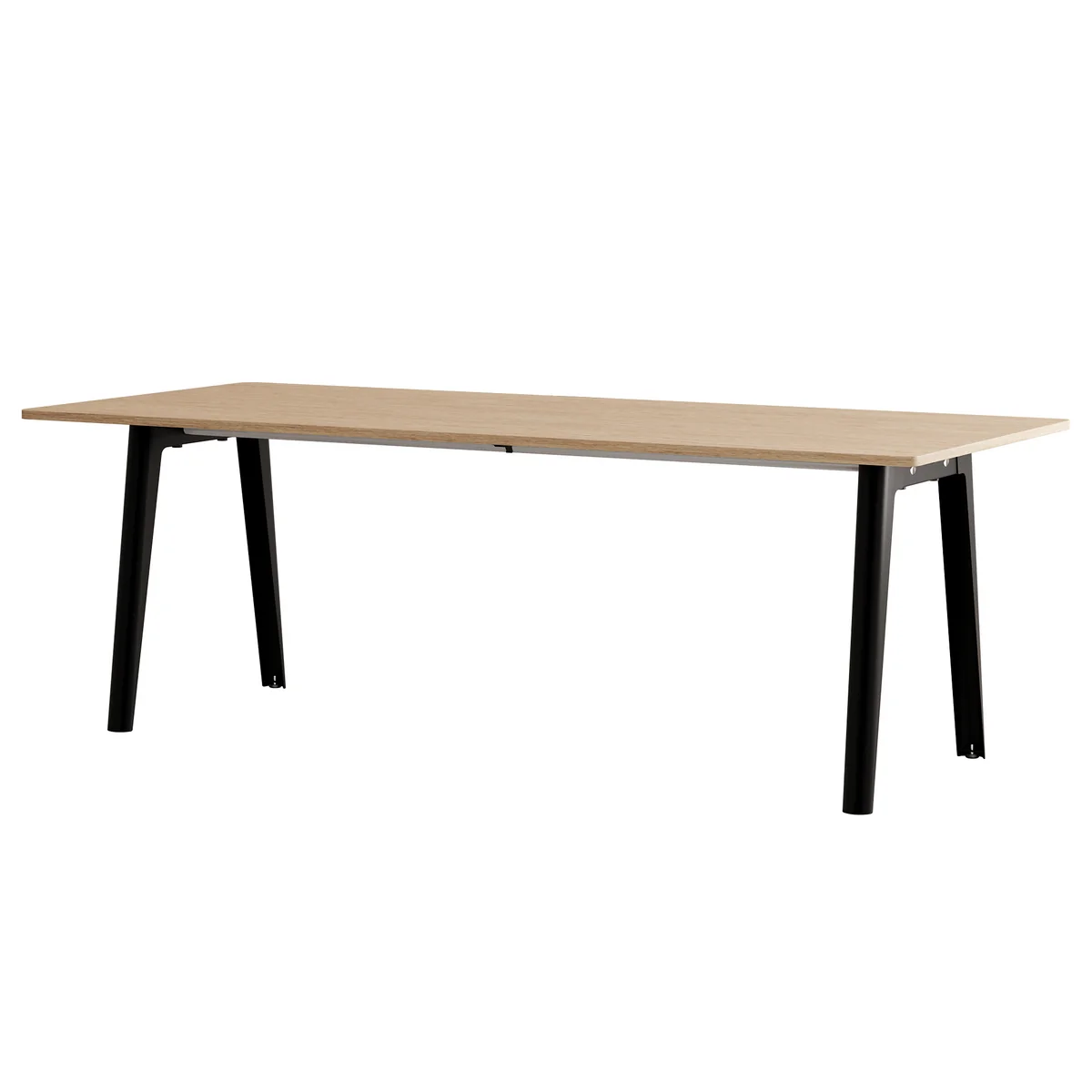 TipToe - NEW MODERN Table de salle à manger 95 x 220 cm, chêne / graphite noir TipToe - NEW MODERN Table de salle à manger 95 x 220 cm, chêne / graphite noir