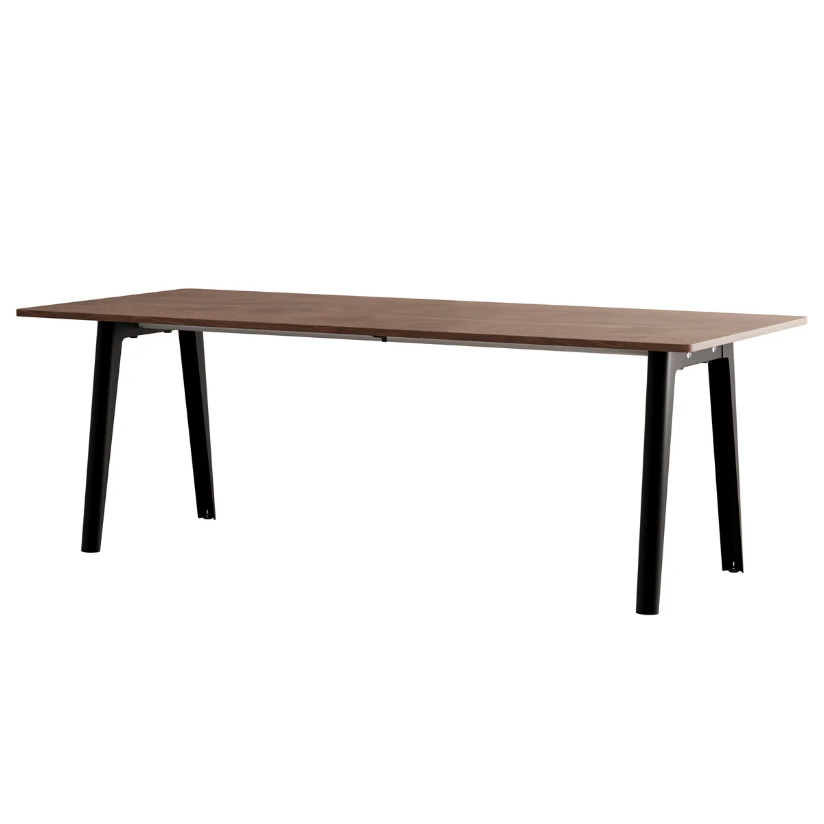 TipToe - NEW MODERN Table de salle à manger 95 x 220 cm, noyer / graphite noir TipToe - NEW MODERN Table de salle à manger 95 x 220 cm, noyer / graphite noir