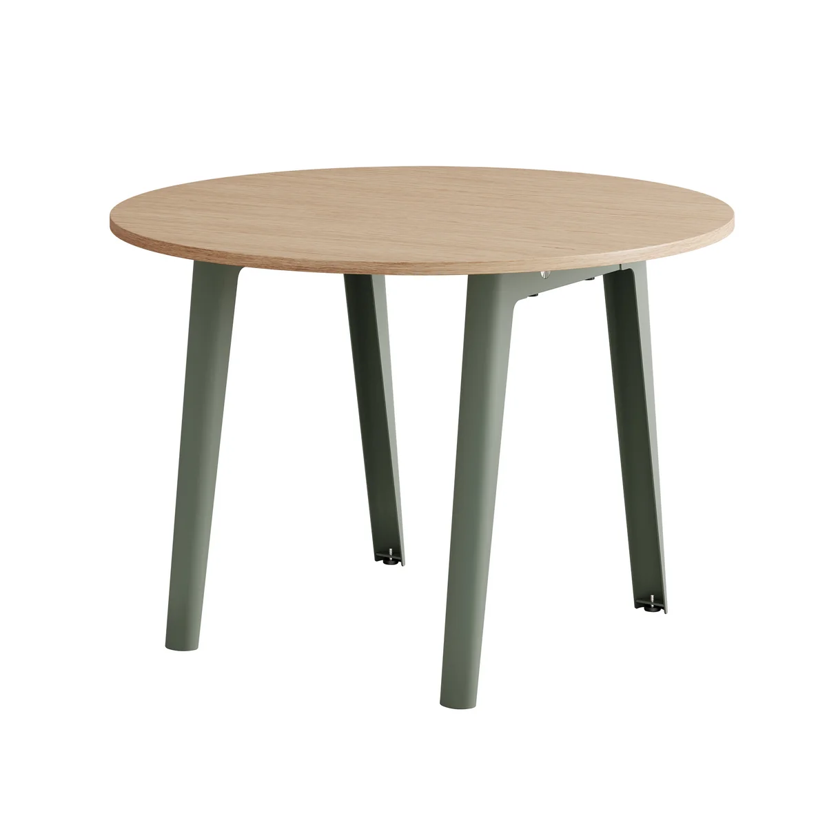 TipToe - NEW MODERN Table de salle à manger Ø 110 cm, chêne / eucalyptus grey TipToe - NEW MODERN Table de salle à manger Ø 110 cm, chêne / eucalyptus grey
