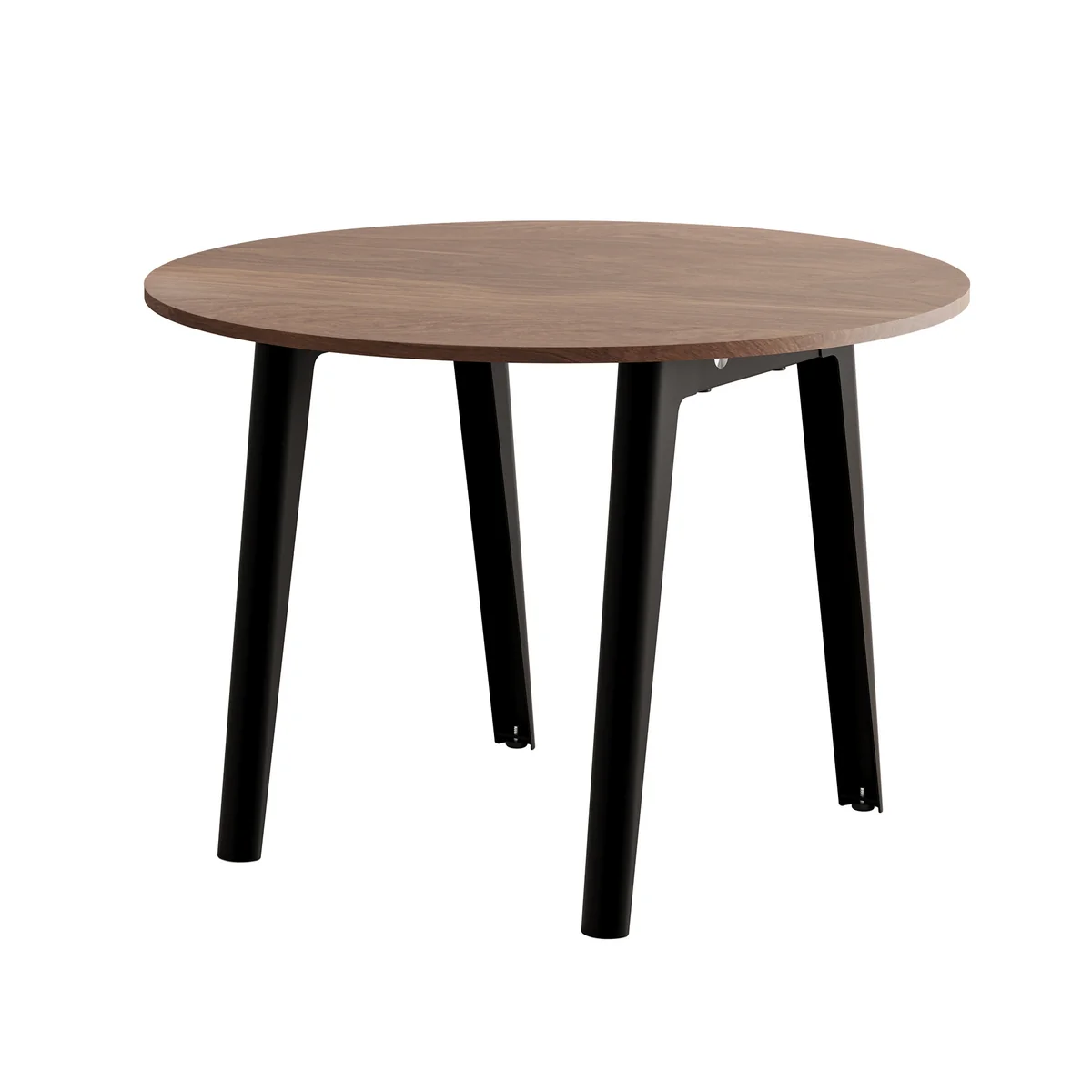 TipToe - NEW MODERN Table de salle à manger Ø 110 cm, noyer / graphite noir TipToe - NEW MODERN Table de salle à manger Ø 110 cm, noyer / graphite noir