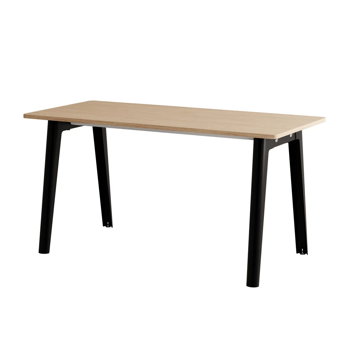 TipToe - NEW MODERN Bureau, 75 x 150 cm, bouleau / graphite noir
