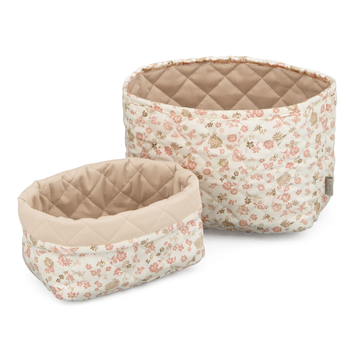 Cam Cam Copenhagen - Corbeilles de rangement matelassées, augusta (lot de 2)