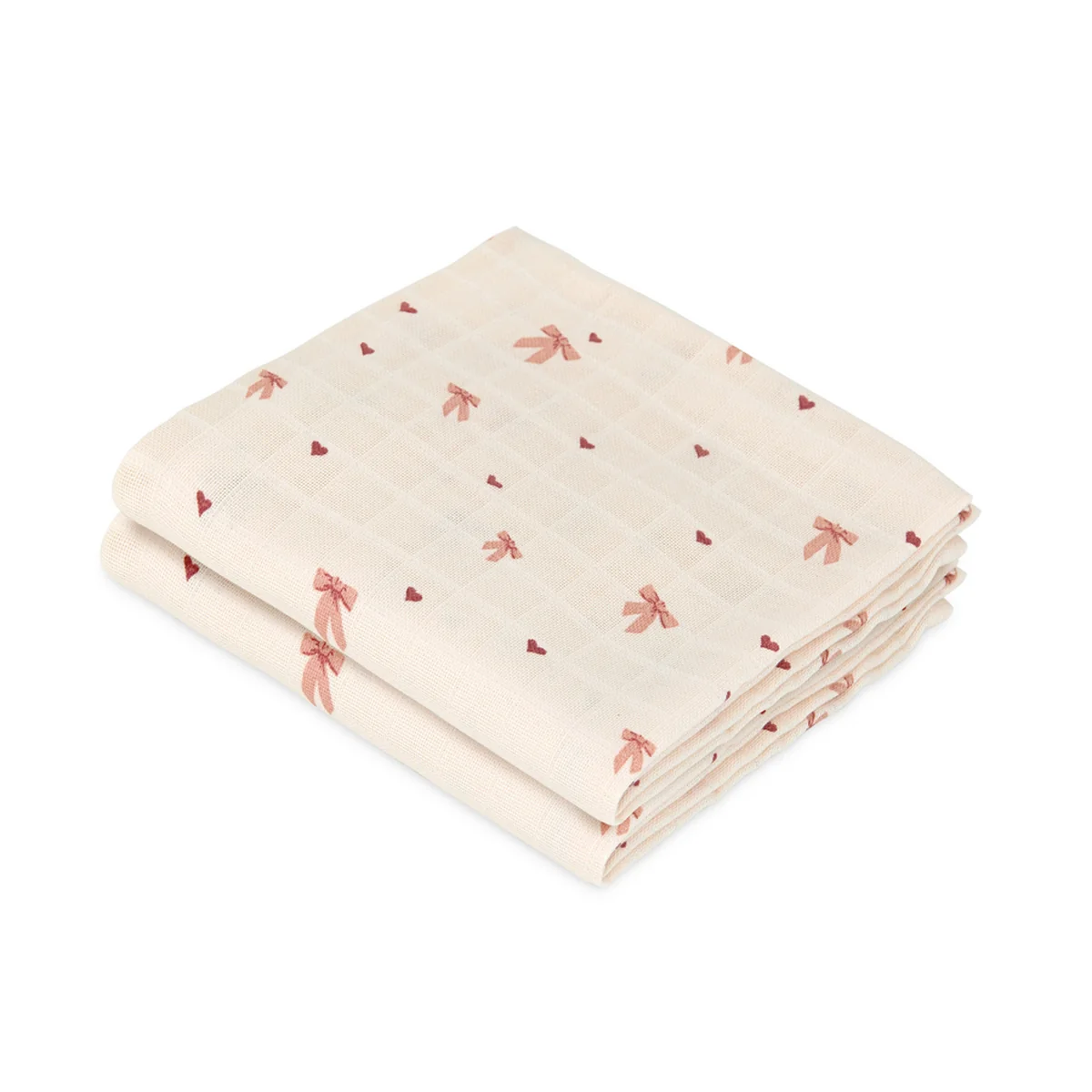 Cam Cam Copenhagen - Set de mousselines, bows (set de 2)