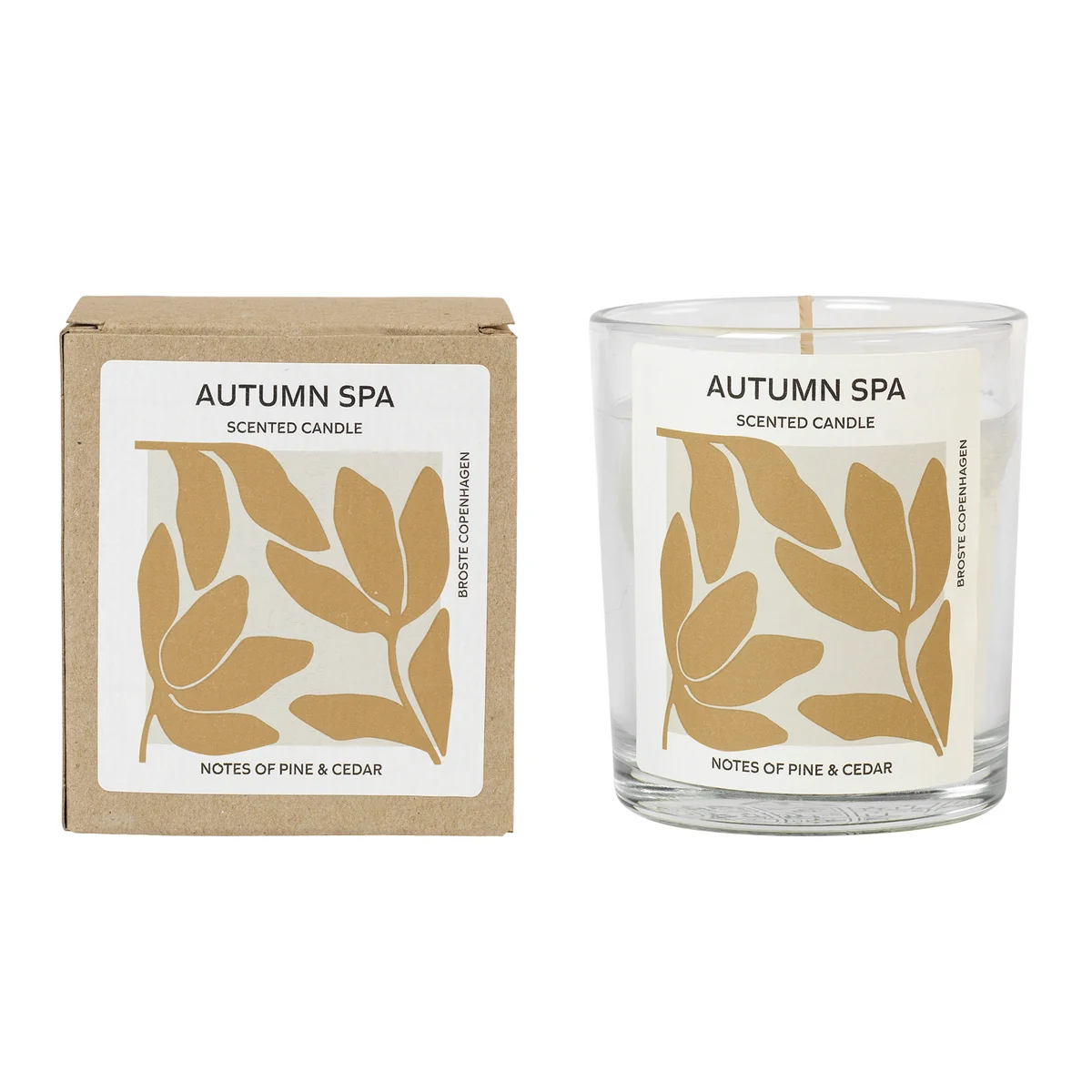 Broste Copenhagen - Autumn Spa, Ø 7,4 x H 8,3 cm, blanc Broste Copenhagen - Autumn Spa, Ø 7,4 x H 8,3 cm, blanc