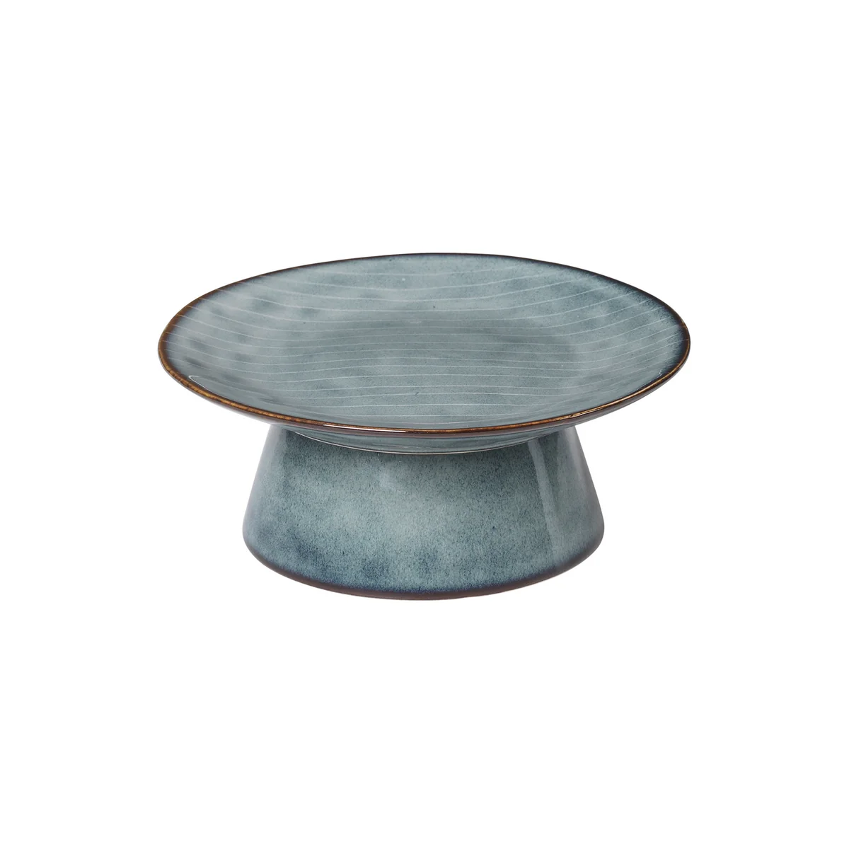 Broste Copenhagen - Nordic Sea Plateau à tarte, Ø 14,5 x 6 cm, soft blue Broste Copenhagen - Nordic Sea Plateau à tarte, Ø 14,5 x 6 cm, soft blue