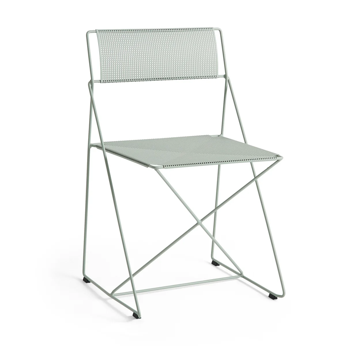 HAY - X-Line Chaise, Outdoor, tilleul pâle