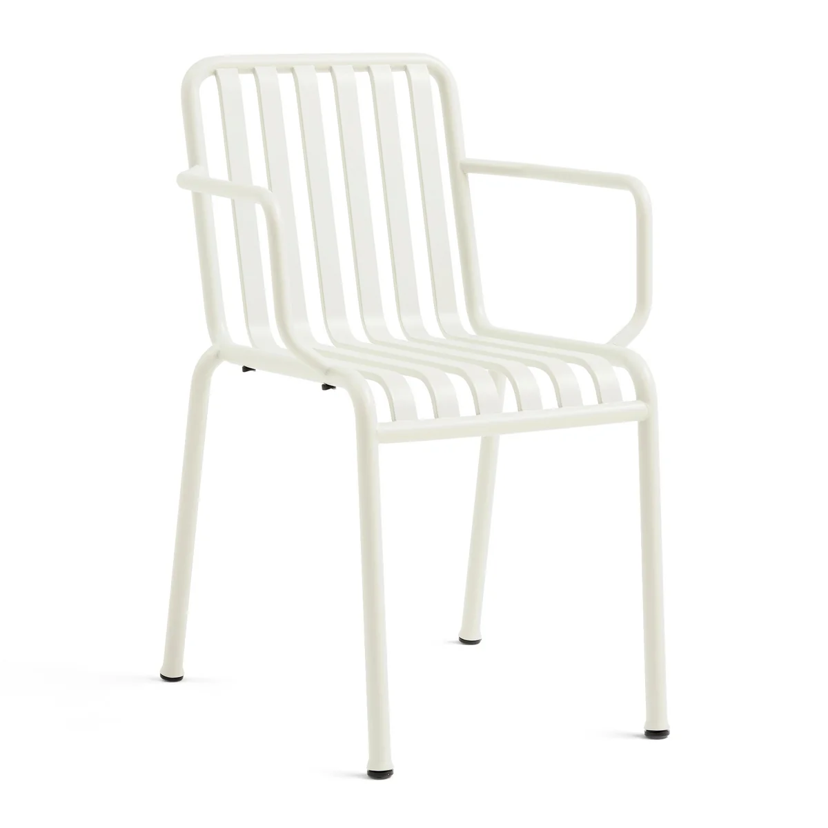 HAY - Palissade Chaise avec accoudoirs, blanc crème HAY - Palissade Chaise avec accoudoirs, blanc crème