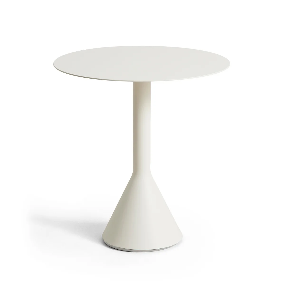 HAY - Palissade Cone Table de bistrot Ø 70 x H 74 cm, blanc crème HAY - Palissade Cone Table de bistrot Ø 70 x H 74 cm, blanc crème