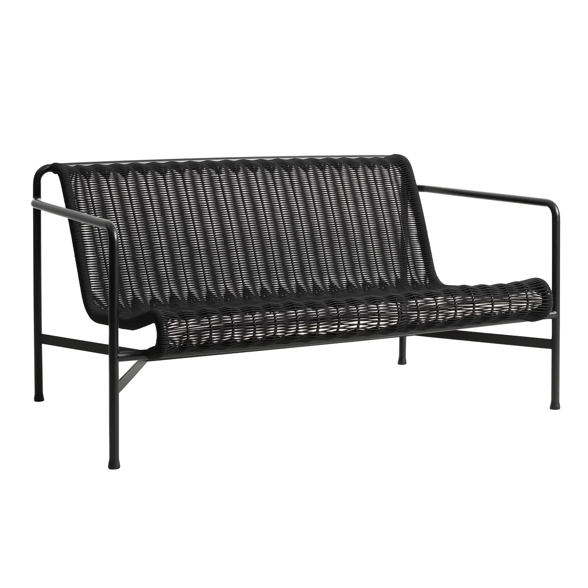 HAY - Palissade Cord Lounge Sofa, anthracite HAY - Palissade Cord Lounge Sofa, anthracite