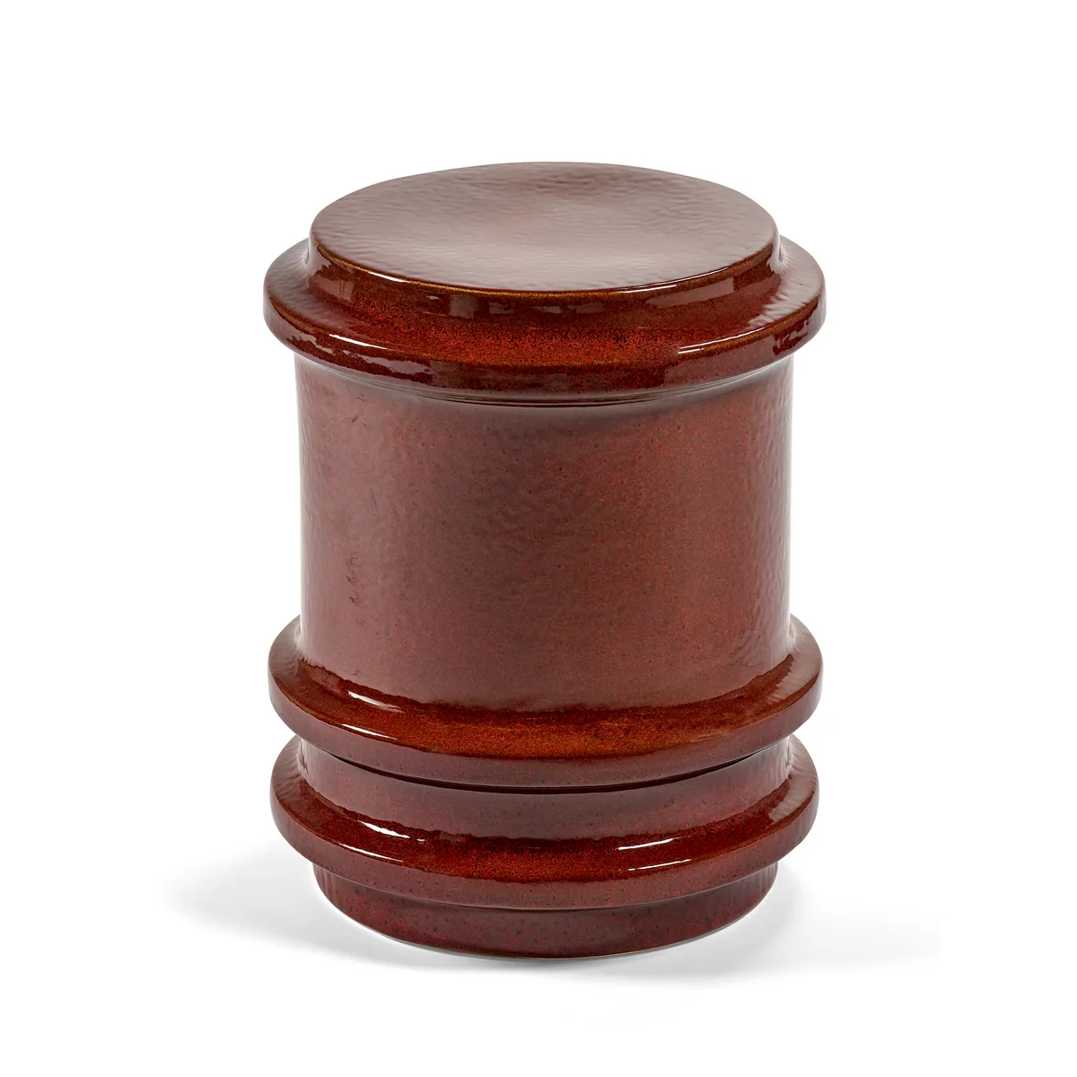 Serax - Pawn table d'appoint, Ø 34,8 cm, rouge foncé Serax - Pawn table d'appoint, Ø 34,8 cm, rouge foncé