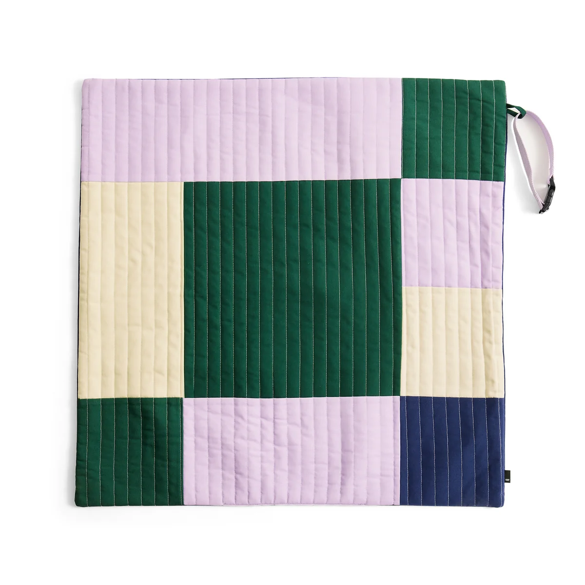 HAY - Dogs Couverture de voyage, 80 x 80 cm, lavande / vert / bleu HAY - Dogs Couverture de voyage, 80 x 80 cm, lavande / vert / bleu