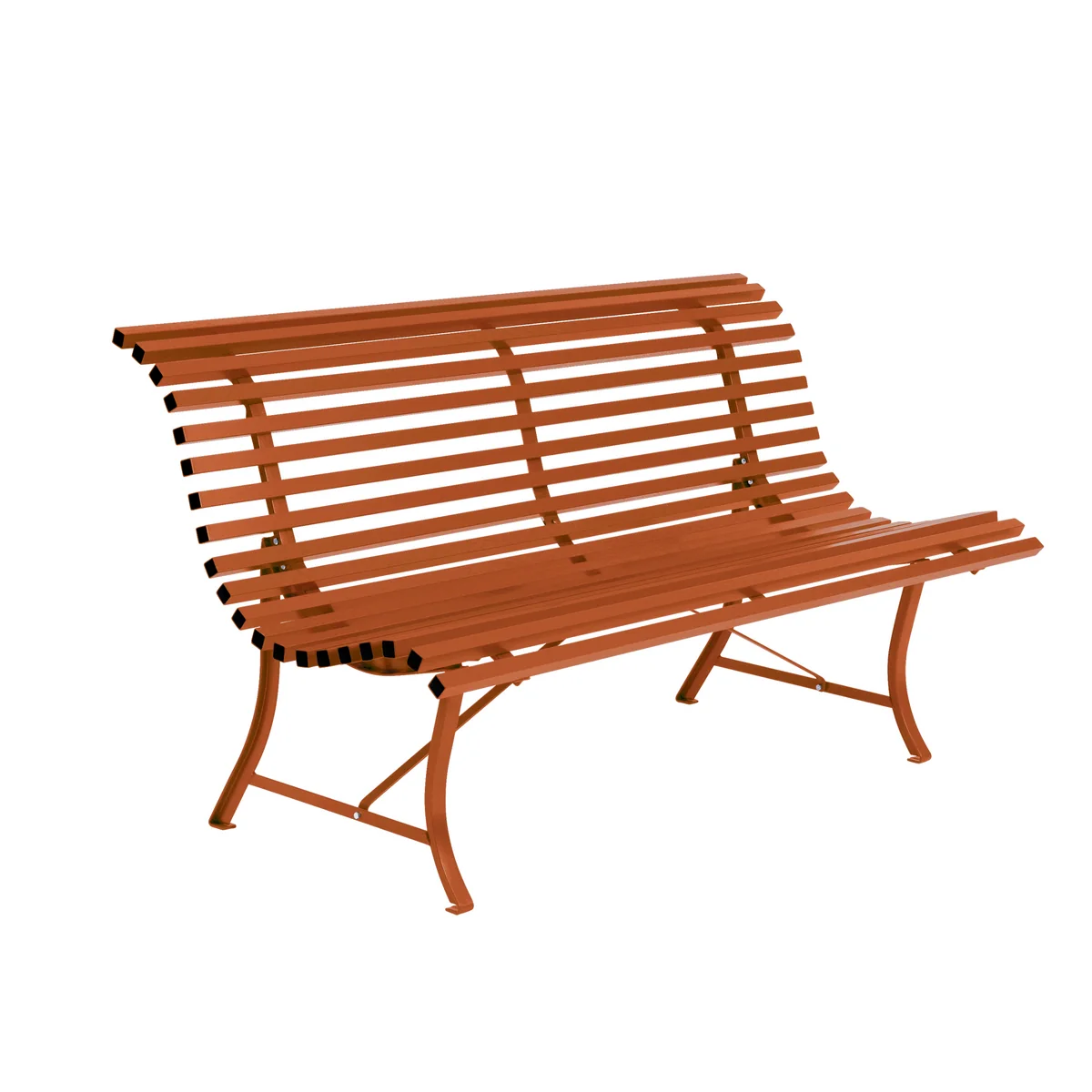 Fermob - Banc Louisiane, 150 cm, candied orange