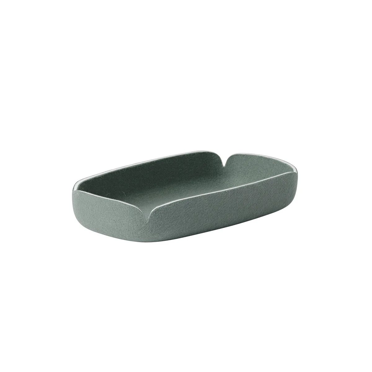 Muuto - Restore Plateau 28 x 15,5 cm, dusty green Muuto - Restore Plateau 28 x 15,5 cm, dusty green