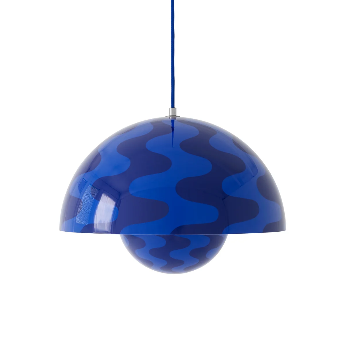 & Tradition - FlowerPot Lampe suspendue VP7, bleu cobalt / bleu crépuscule & Tradition - FlowerPot Lampe suspendue VP7, bleu cobalt / bleu crépuscule