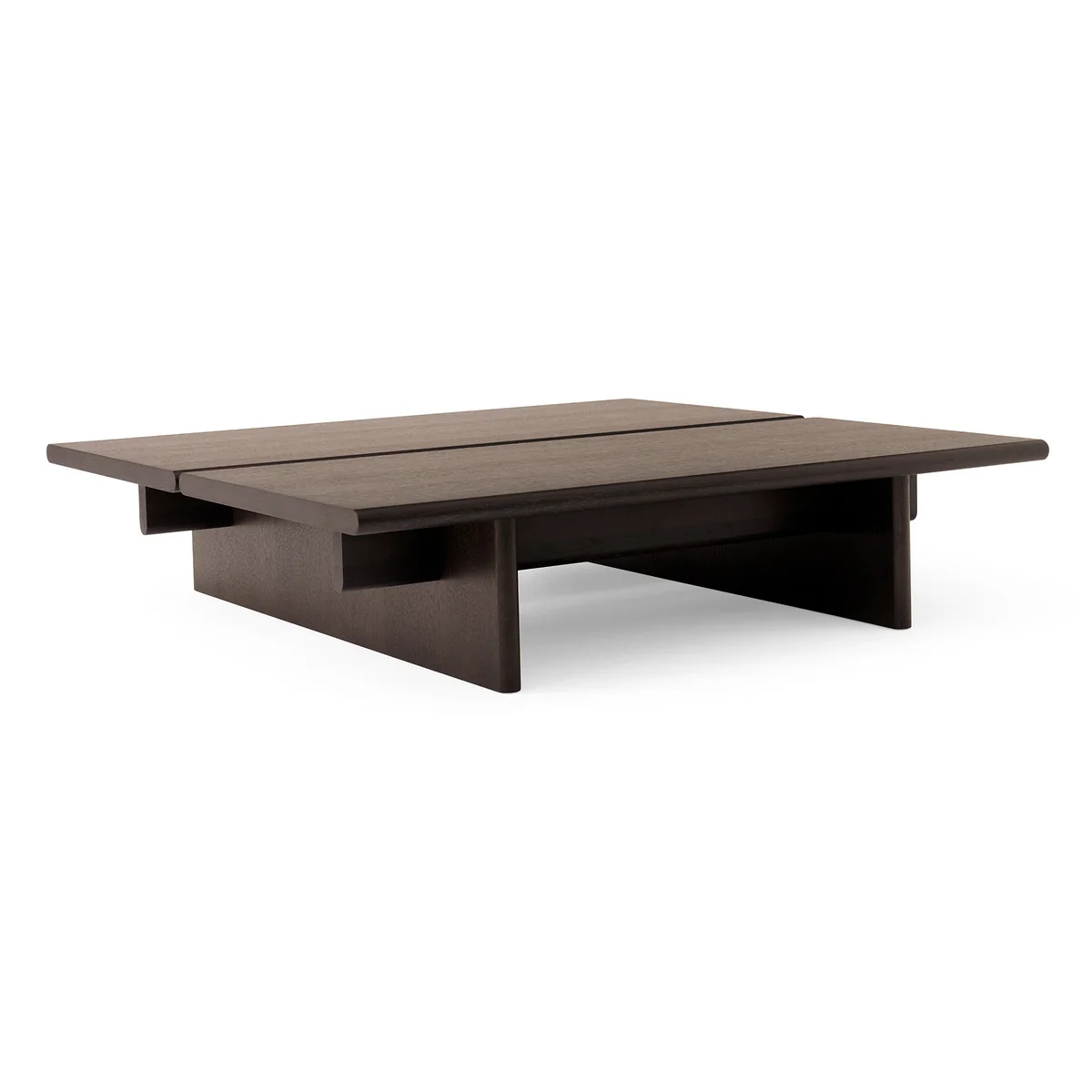 & Tradition - Ita OS4 Table basse, 110 x 110 cm, chêne teinté foncé & Tradition - Ita OS4 Table basse, 110 x 110 cm, chêne teinté foncé