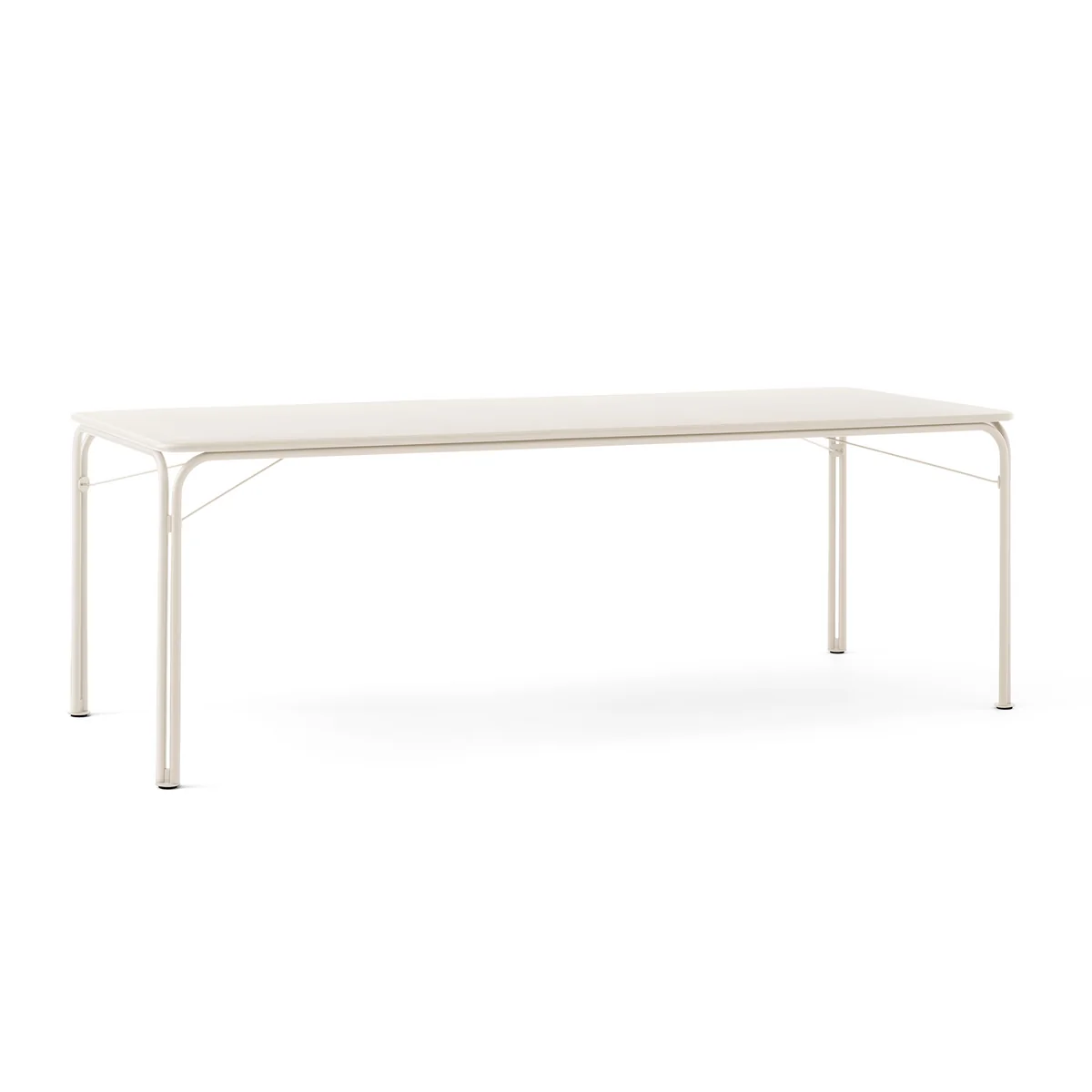 & Tradition - Thorvald SC99 Table de jardin, 220 x 90 cm, ivory & Tradition - Thorvald SC99 Table de jardin, 220 x 90 cm, ivory