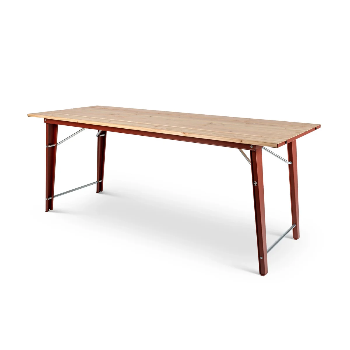Weltevree - Salut Table Outdoor 190 x 70 cm, rouge oxyde Weltevree - Salut Table Outdoor 190 x 70 cm, rouge oxyde