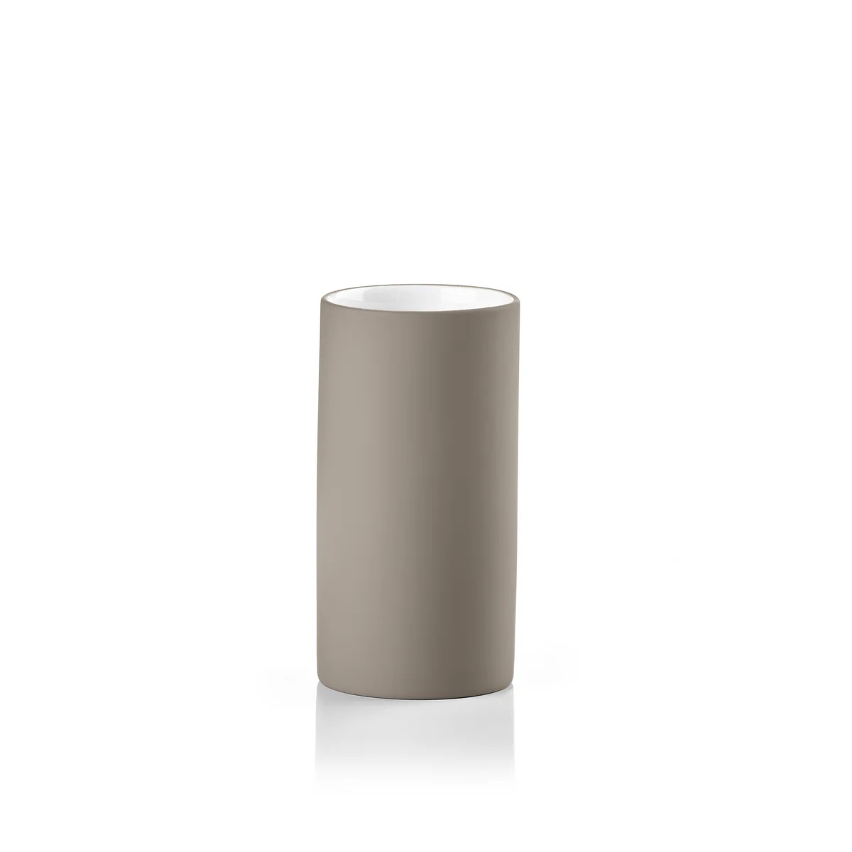 Zone Denmark - Solo Gobelet pour dentifrice, taupe Zone Denmark - Solo Gobelet pour dentifrice, taupe