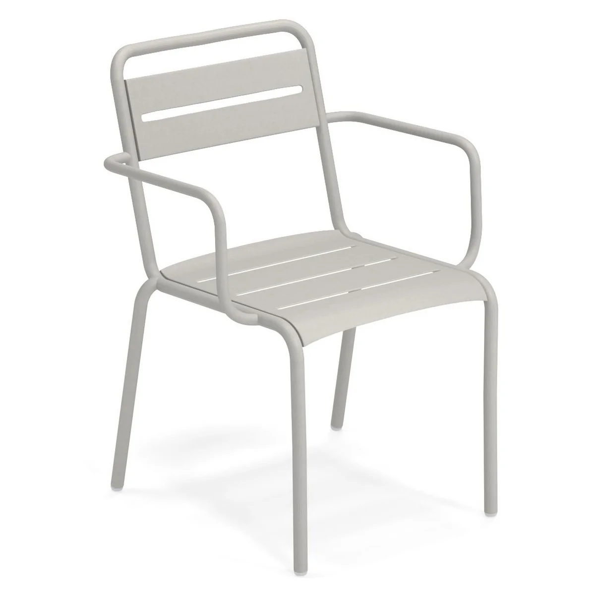 Emu - Star Outdoor Chaise avec accoudoirs, ciment Emu - Star Outdoor Chaise avec accoudoirs, ciment