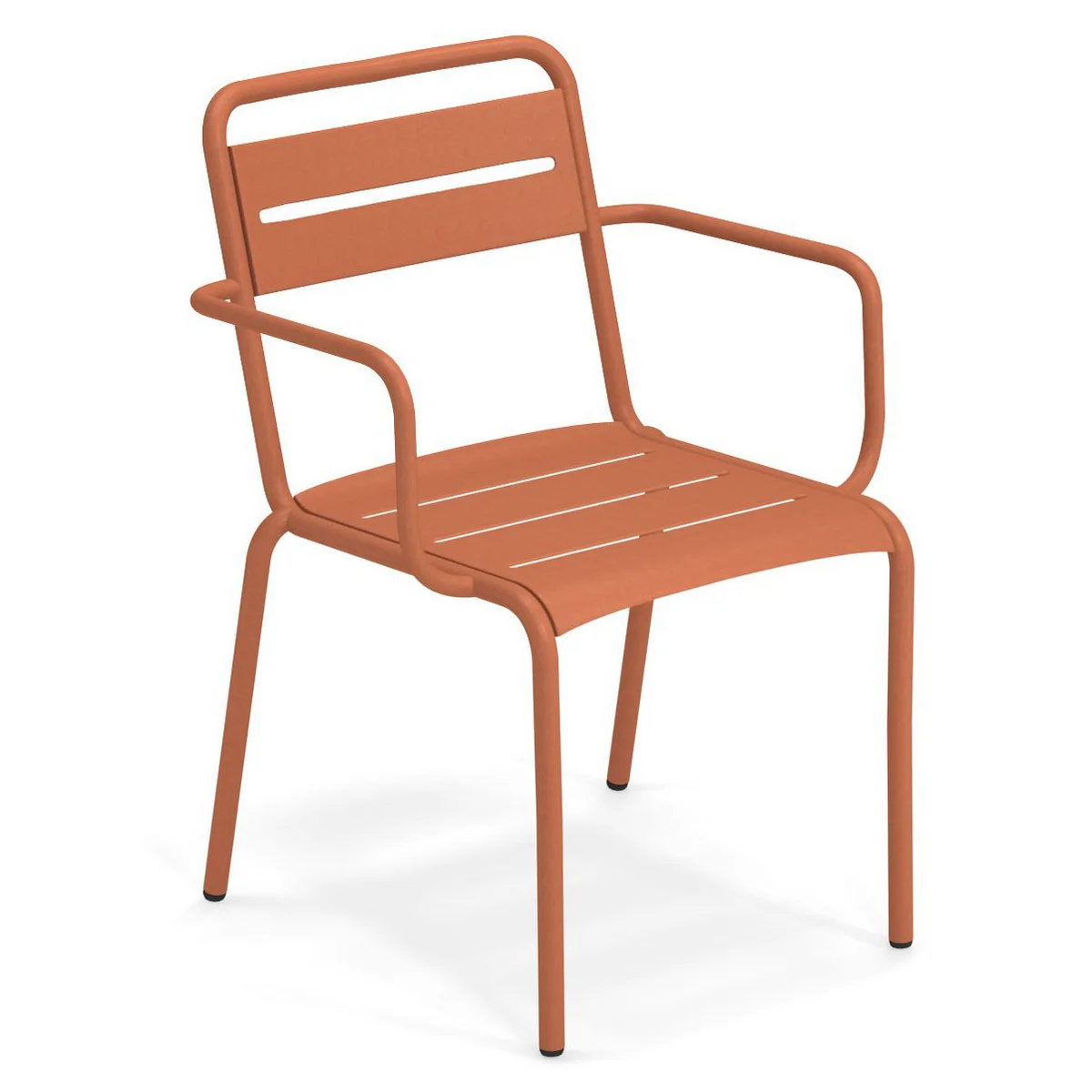 Emu - Star Outdoor Chaise avec accoudoirs, rouge érable Emu - Star Outdoor Chaise avec accoudoirs, rouge érable