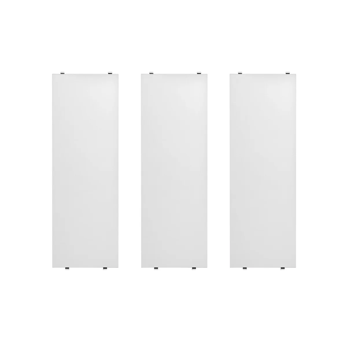 String - Étagère 58 x 20 cm (pack de 3), laquée blanc String - Étagère 58 x 20 cm (pack de 3), laquée blanc