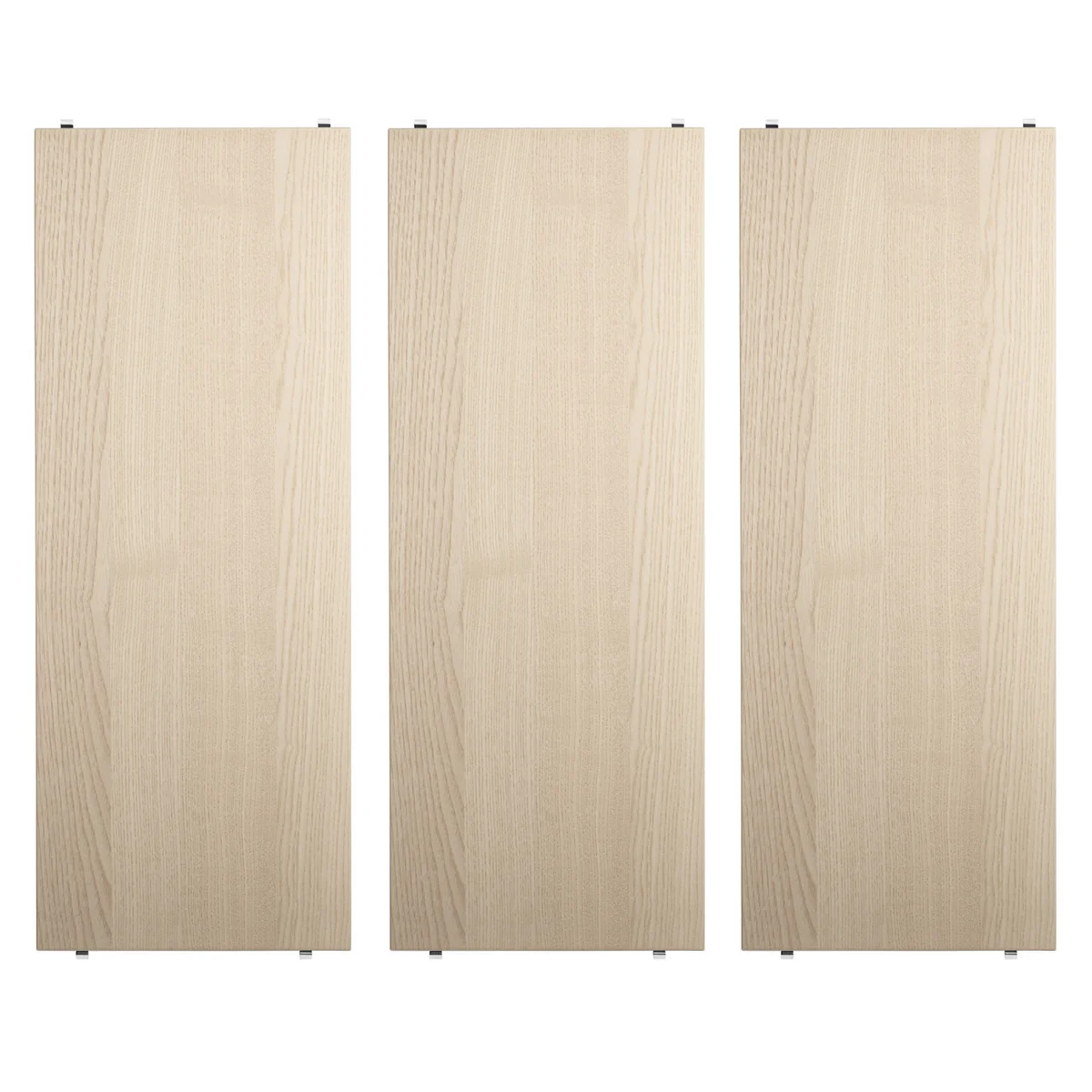 String - Étagère 78 x 30 cm (pack de 3), frêne
