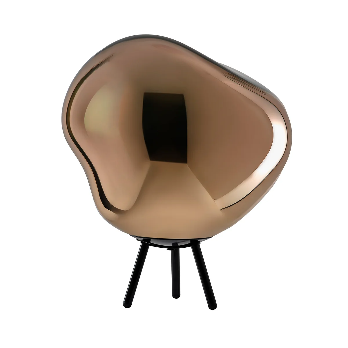 Tom Dixon - Melt LED lampe de sol / lampe suspendue avec batterie, noir / or