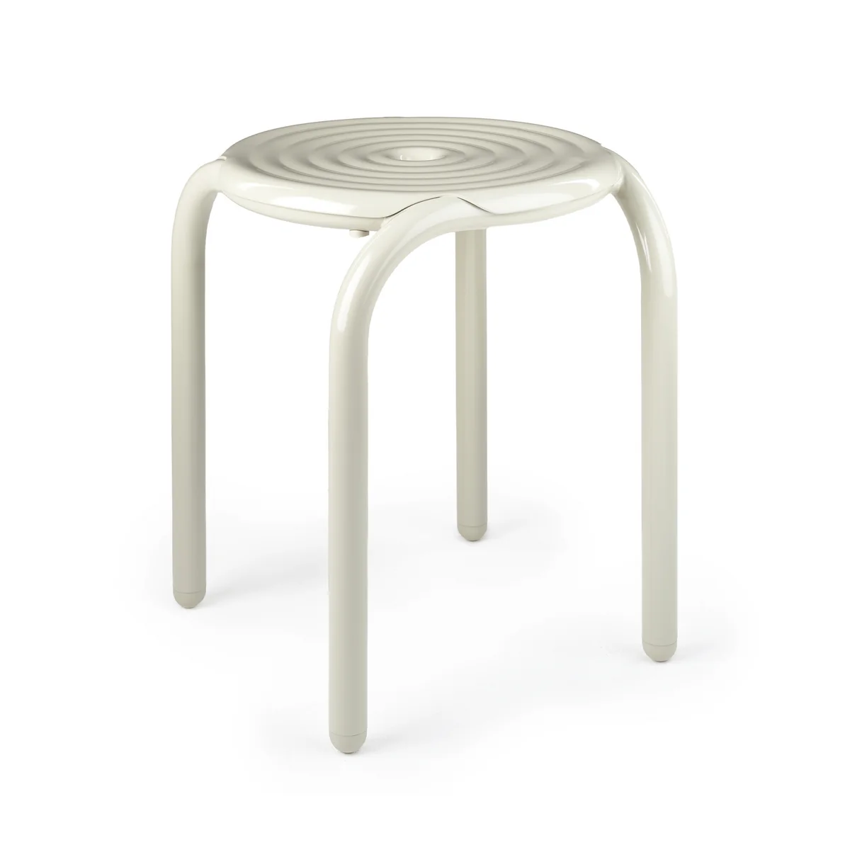 Tom Dixon - Groove Tabouret de jardin, putty