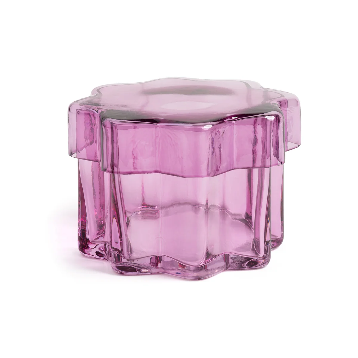 & klevering - Astral Pot à provisions avec couvercle 10,5 x Ø 16, rose