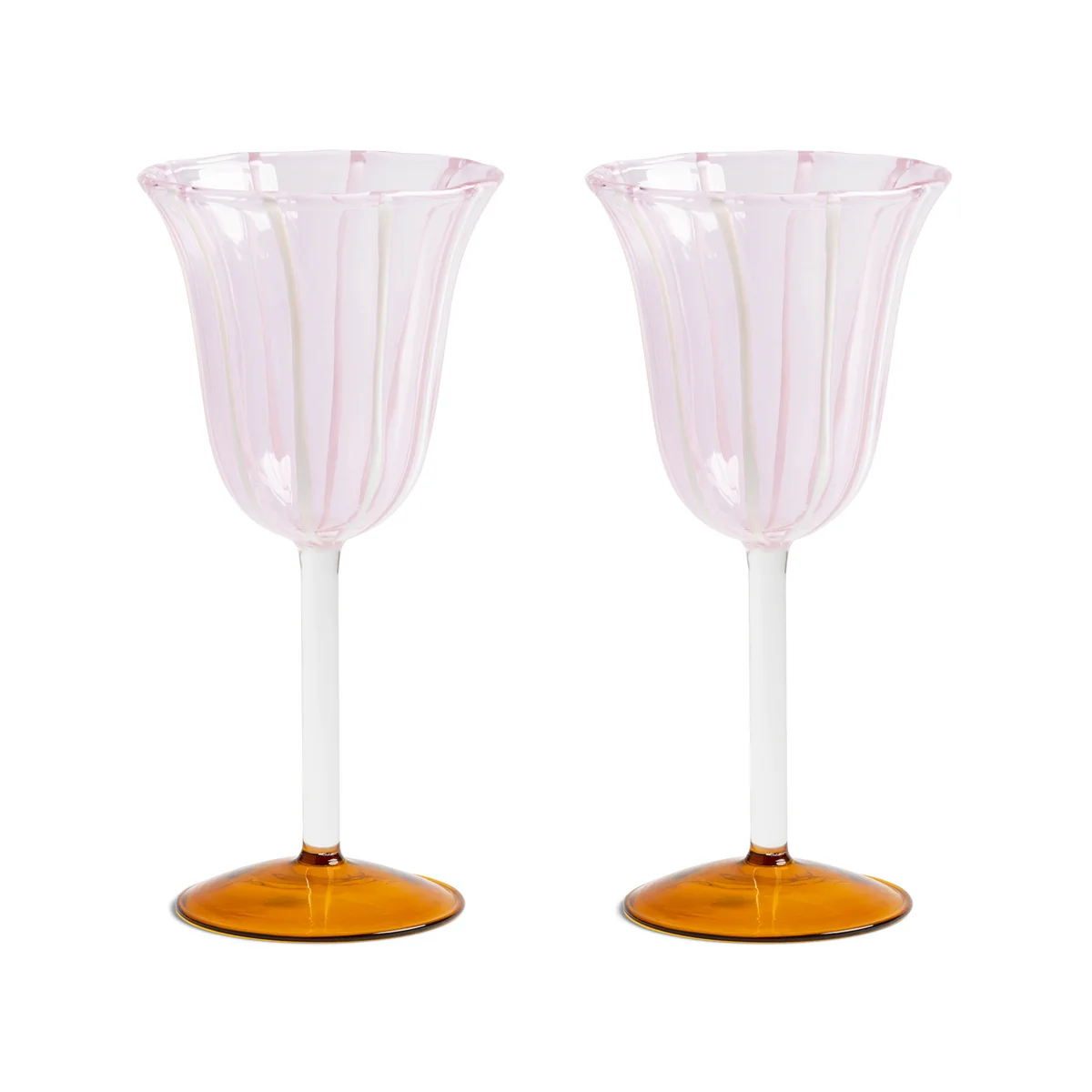 & klevering - Eve verre à vin 180 ml, rose (set de 2) & klevering - Eve verre à vin 180 ml, rose (set de 2)