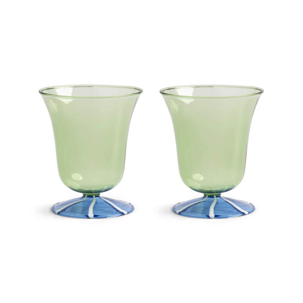 & klevering - Verre Eve 200 ml, vert (set de 2) & klevering - Verre Eve 200 ml, vert (set de 2)