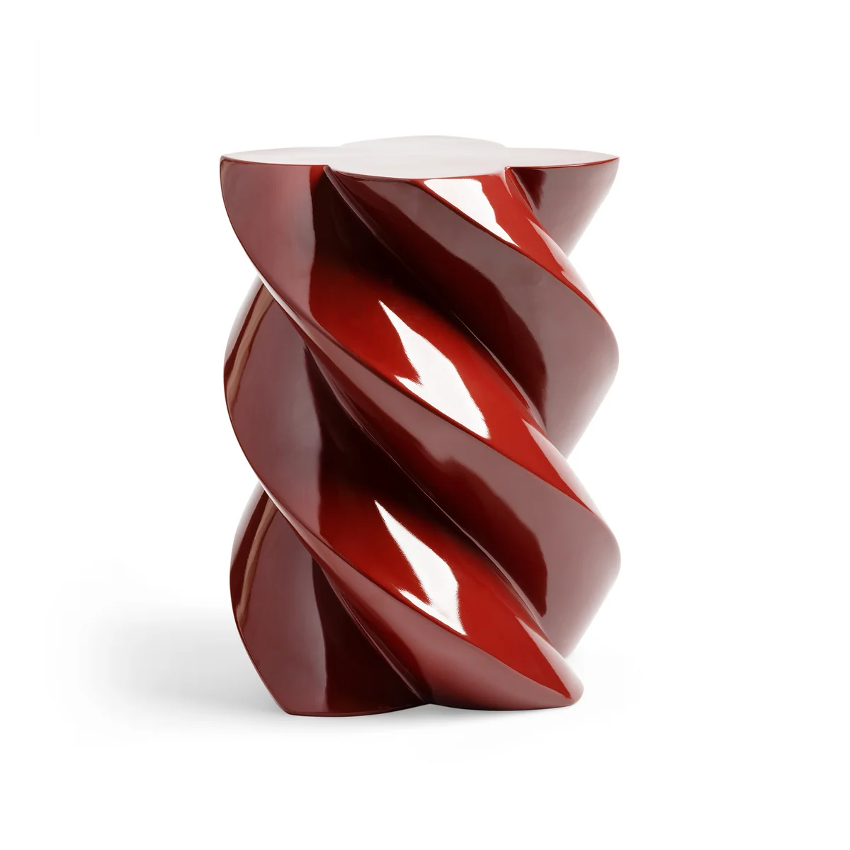 & klevering - Marshmallow table d'appoint 39,5 x Ø 29 cm, bourgogne & klevering - Marshmallow table d'appoint 39,5 x Ø 29 cm, bourgogne