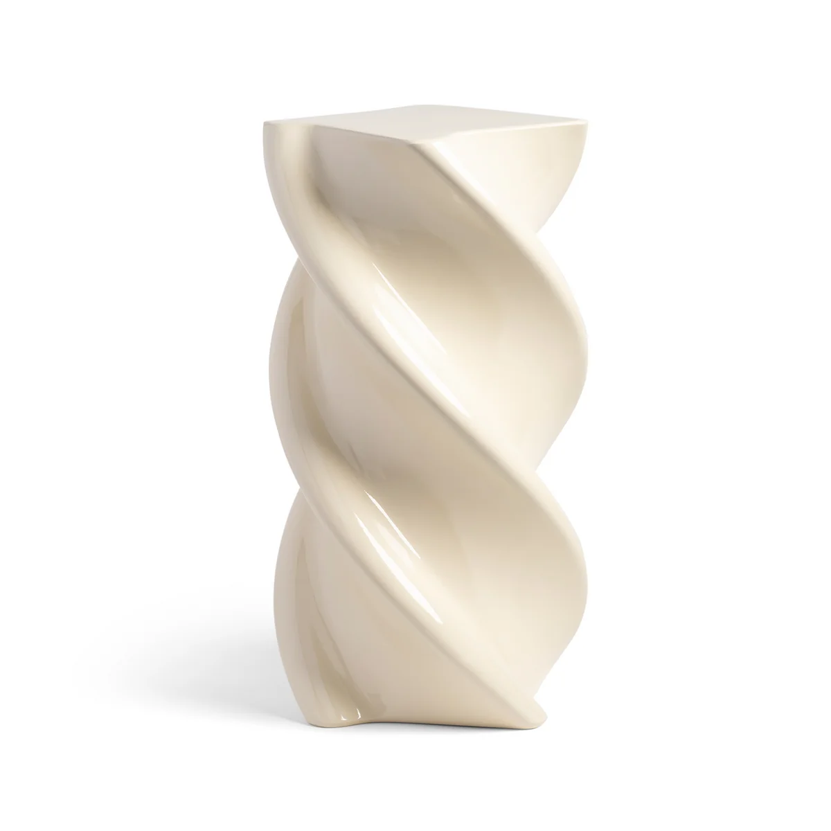 & klevering - Marshmallow table d'appoint 54 x Ø 29,5 cm, blanc cassé & klevering - Marshmallow table d'appoint 54 x Ø 29,5 cm, blanc cassé