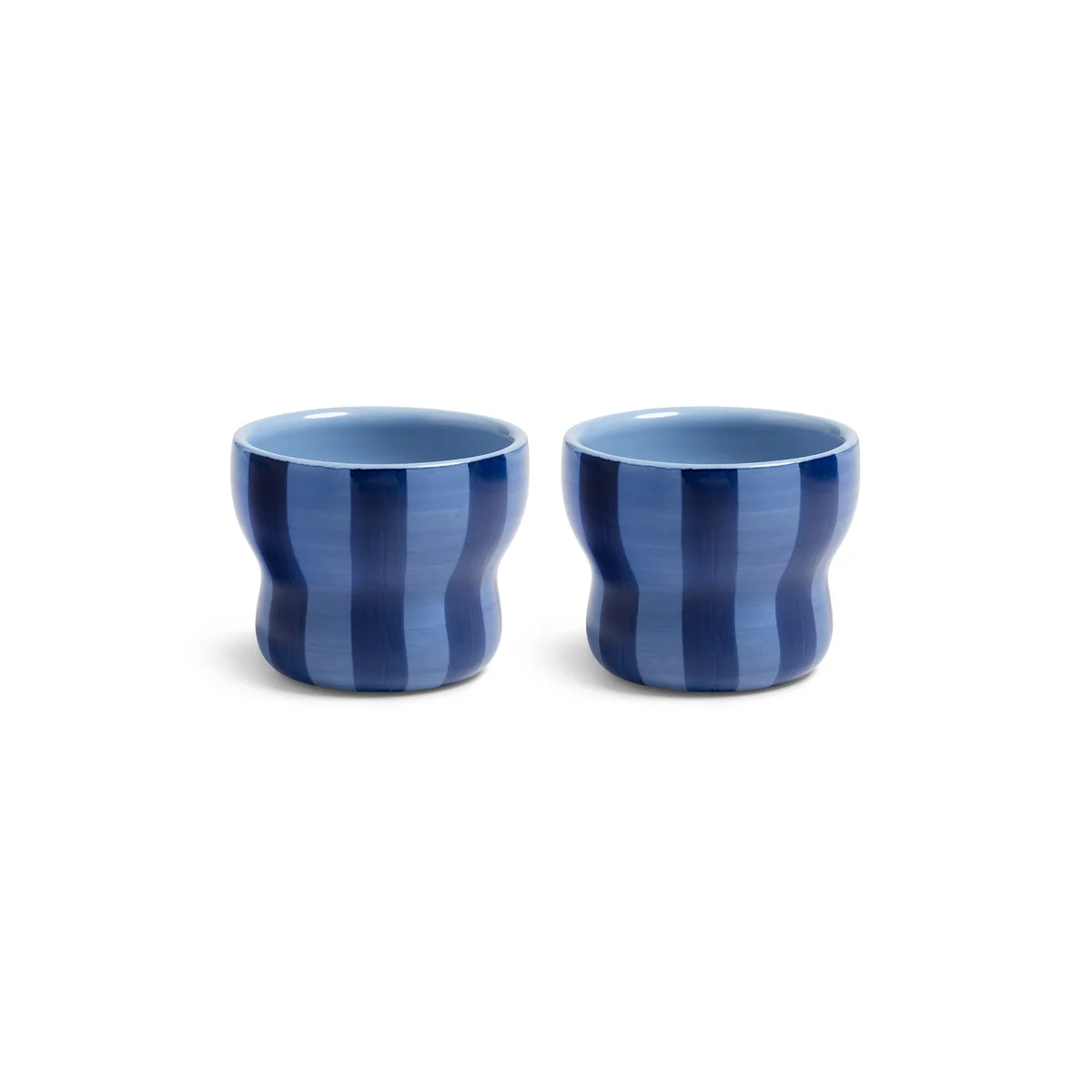 & klevering - Circus Gobelet 100 ml, bleu (set de 2) & klevering - Circus Gobelet 100 ml, bleu (set de 2)