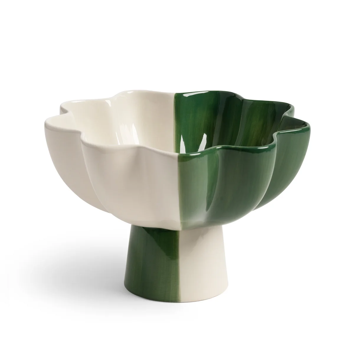 & klevering - Sun Coupe Ø 20 cm, vert / blanc & klevering - Sun Coupe Ø 20 cm, vert / blanc