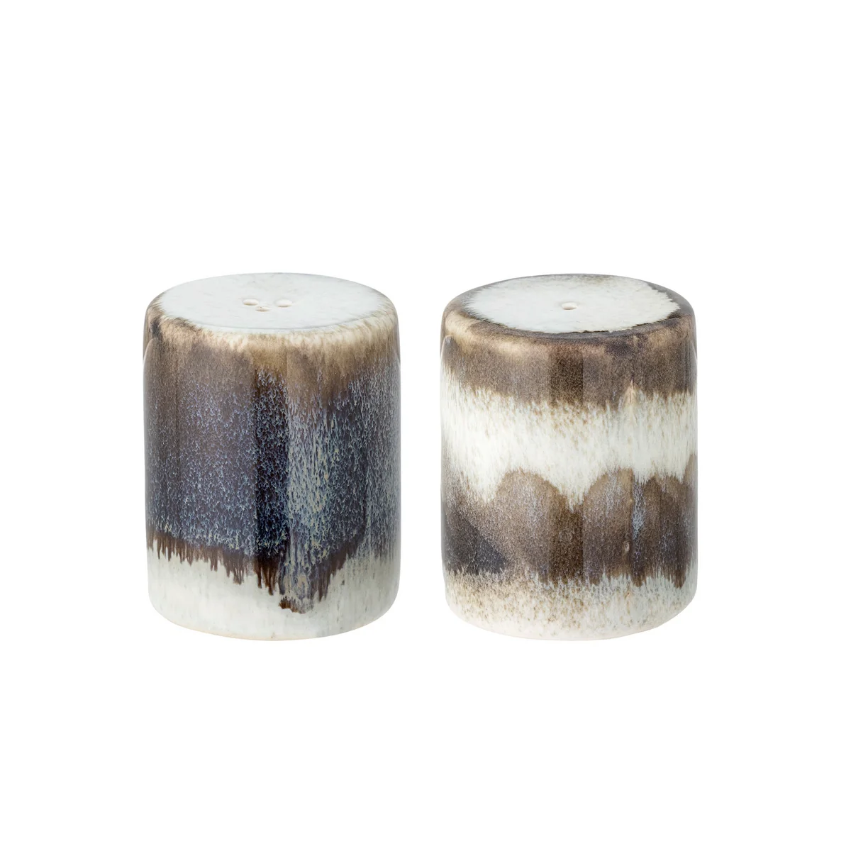 Bloomingville - Paula salière et poivrière, Ø 5 x 6 cm, multicolore (set de 2) Bloomingville - Paula salière et poivrière, Ø 5 x 6 cm, multicolore (set de 2)