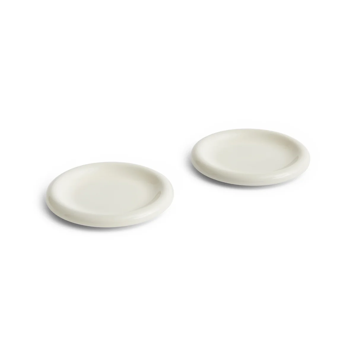 HAY - Barro Assiette Ø 18 cm, blanc cassé (set de 2) HAY - Barro Assiette Ø 18 cm, blanc cassé (set de 2)