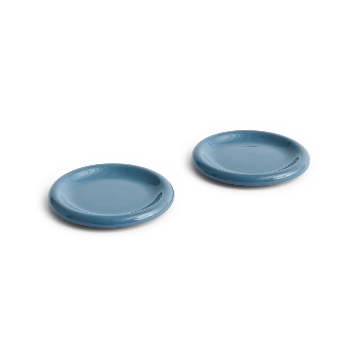 HAY - Barro Assiette Ø 18 cm, bleu foncé (set de 2) HAY - Barro Assiette Ø 18 cm, bleu foncé (set de 2)