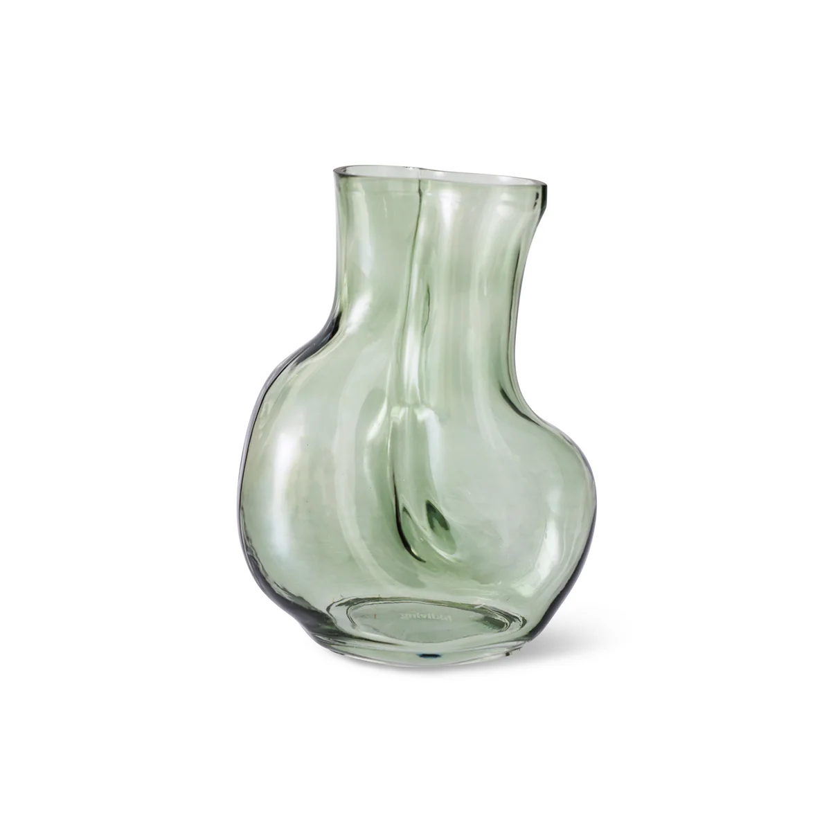 HKliving - Gleam Vase en verre, olive HKliving - Gleam Vase en verre, olive