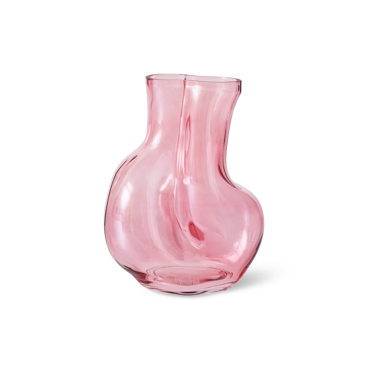 HKliving - Gleam Vase en verre, rose HKliving - Gleam Vase en verre, rose