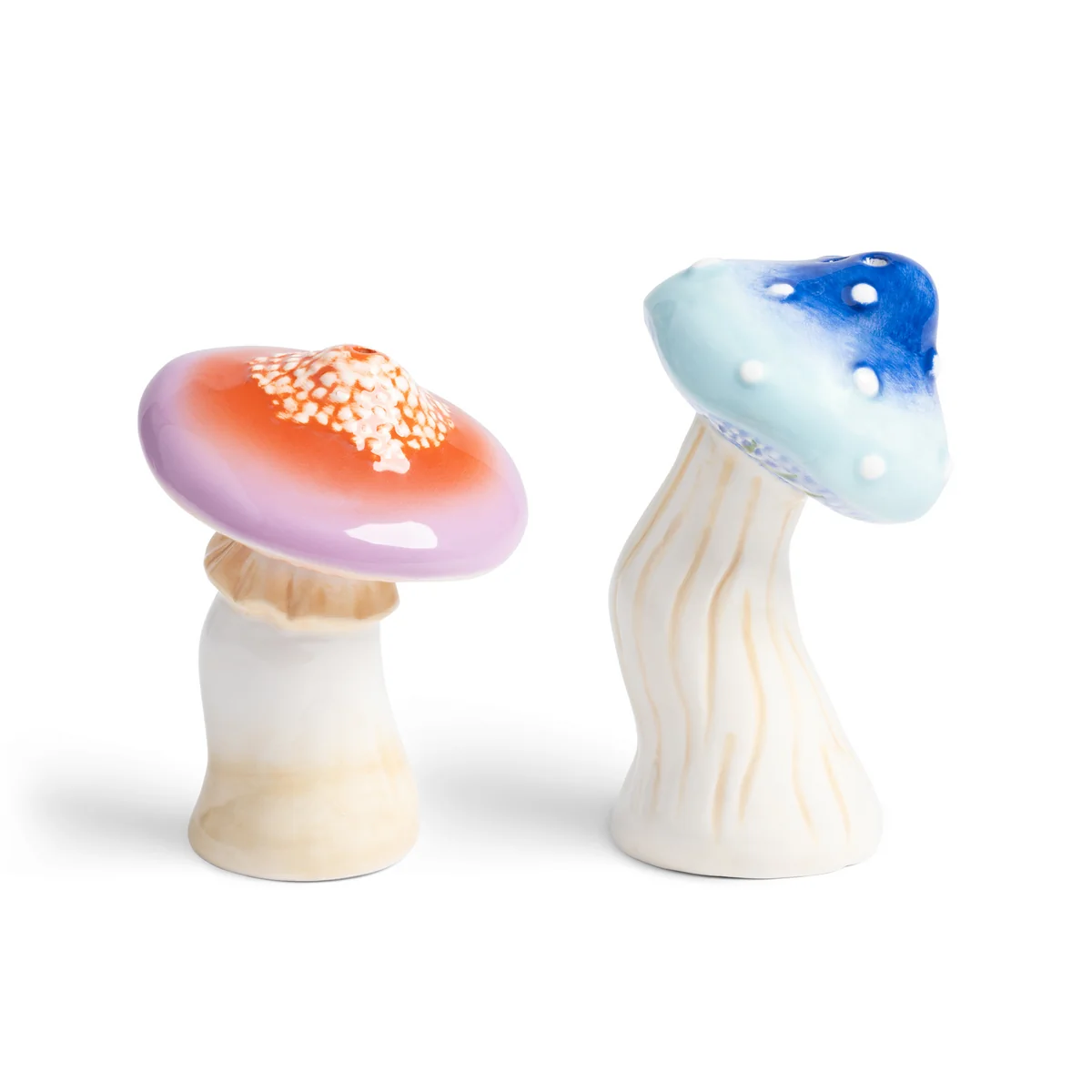& klevering - Salière et poivrière, Magic Mushroom, multicolore