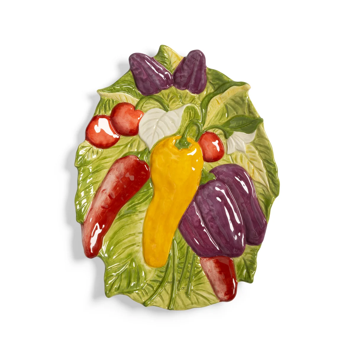 & klevering - Legume plat de service Pepper, 21,5 x 27,5 cm, multicolore & klevering - Legume plat de service Pepper, 21,5 x 27,5 cm, multicolore