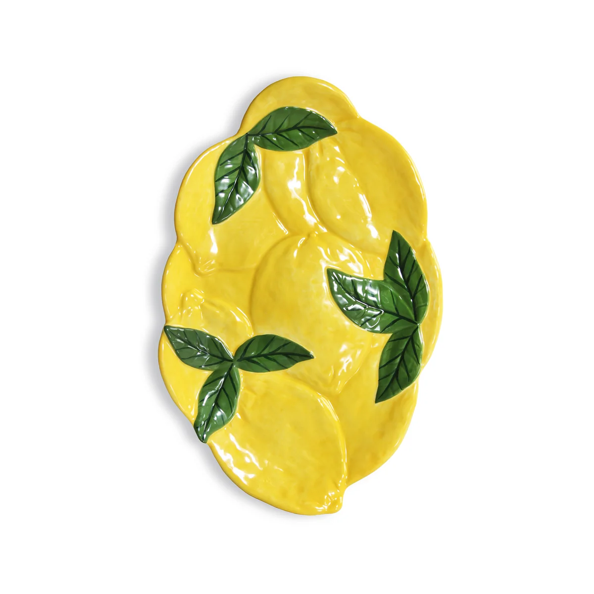 & klevering - Plateau de service Lemon, 19 x 28,5 cm, jaune & klevering - Plateau de service Lemon, 19 x 28,5 cm, jaune