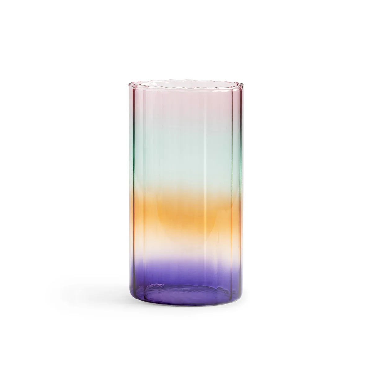 & klevering - Gradient Evening Vase 18,5 x Ø 10 cm, multicolore & klevering - Gradient Evening Vase 18,5 x Ø 10 cm, multicolore