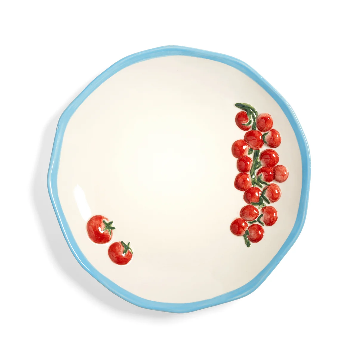 & klevering - Pomodoro Assiette Ø 31 cm, bleue & klevering - Pomodoro Assiette Ø 31 cm, bleue