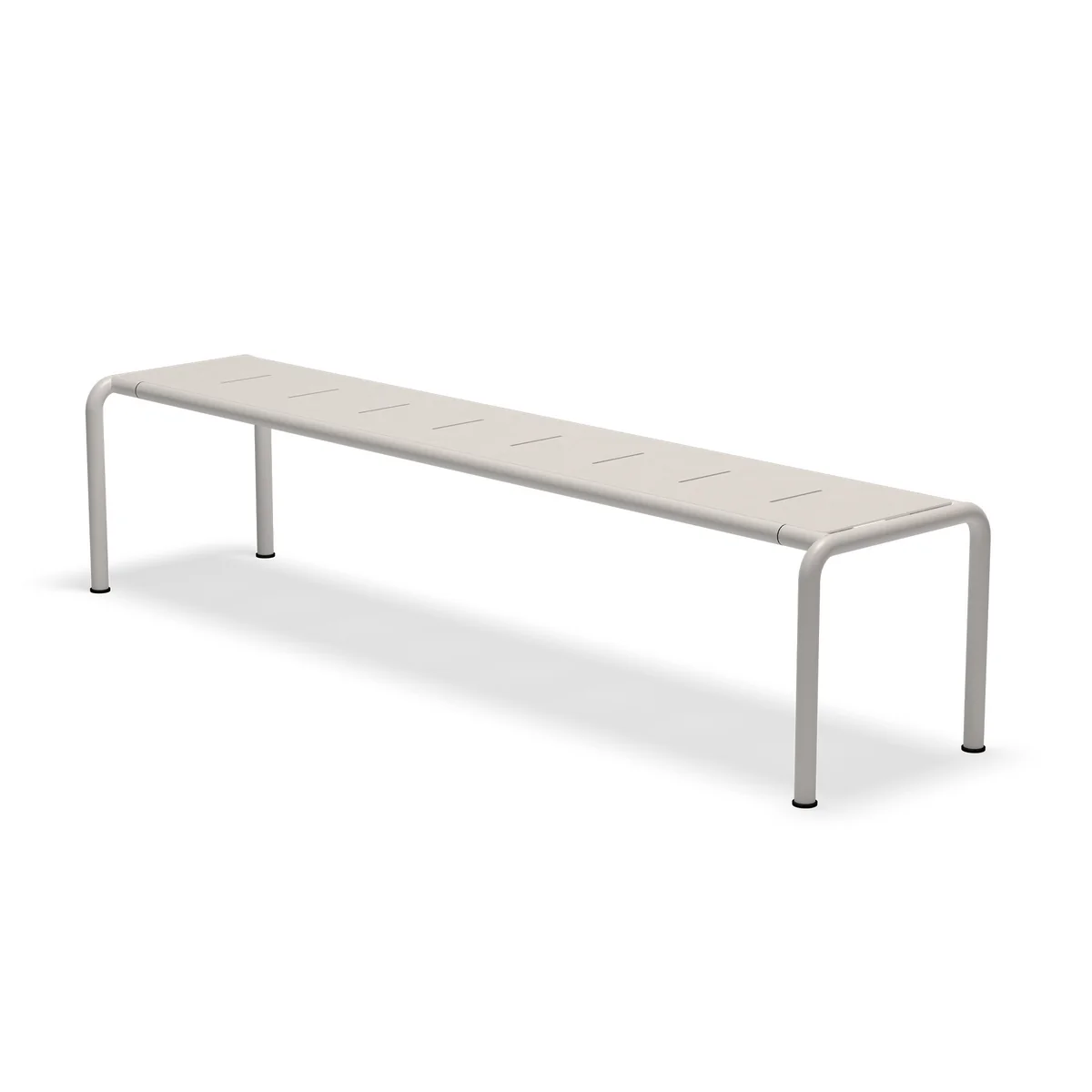 HOUE - Banc de jardin AVANTI, long, muted white HOUE - Banc de jardin AVANTI, long, muted white
