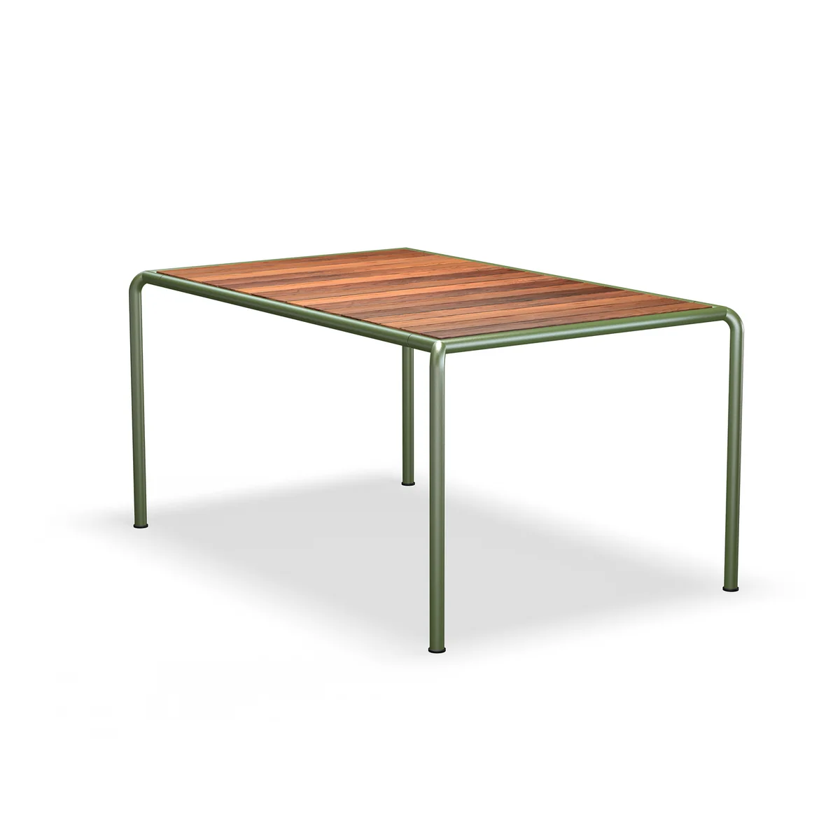 HOUE - Table à manger AVANTI, 153 x 98 cm, frêne / vert olive