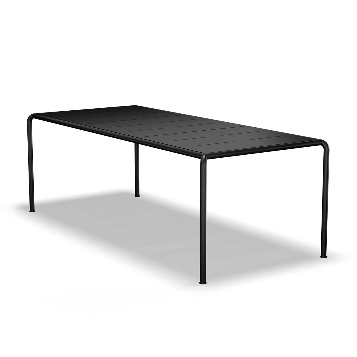 HOUE - Table de salle à manger d'extérieur AVANTI, 222 x 98 cm, noire HOUE - Table de salle à manger d'extérieur AVANTI, 222 x 98 cm, noire