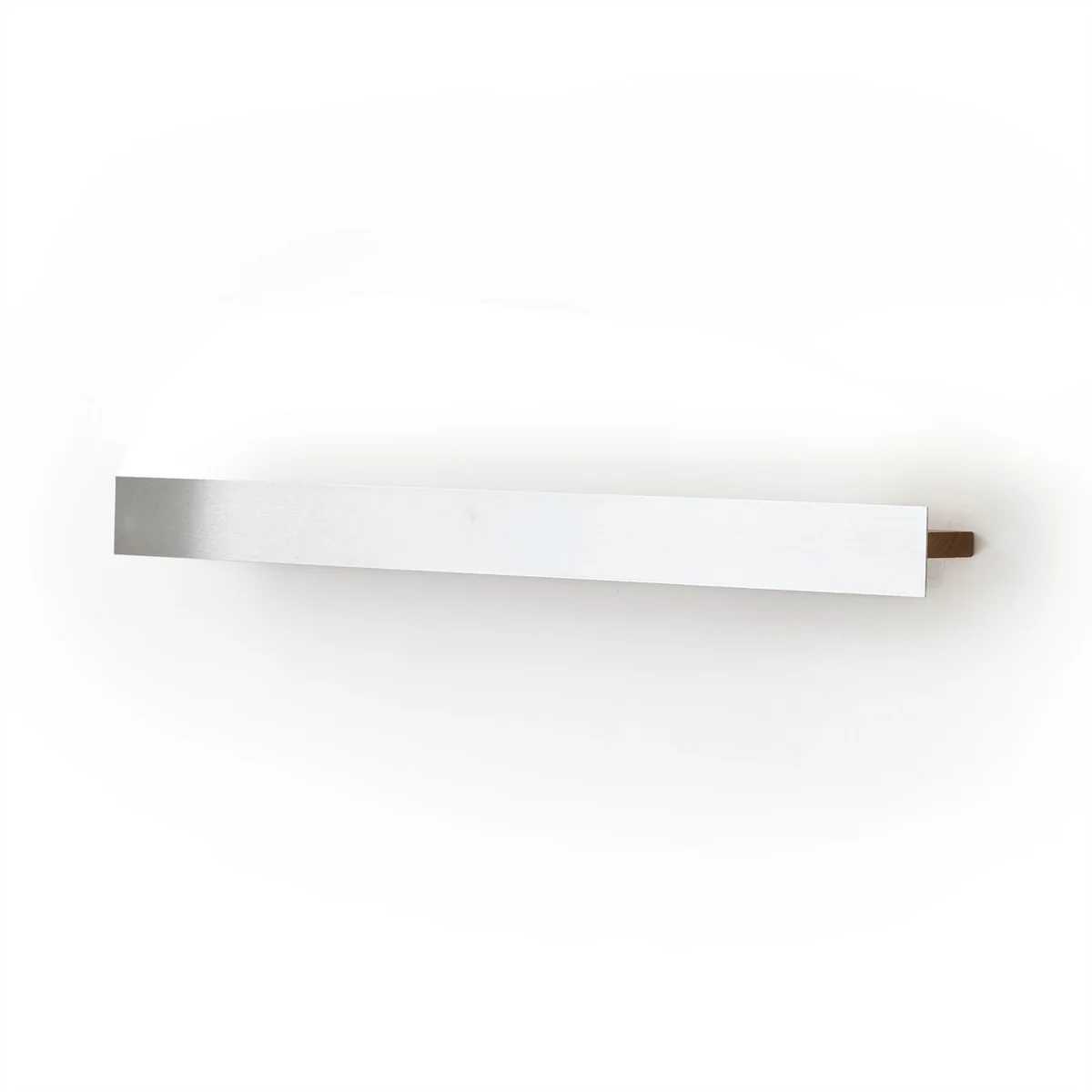 Paper Collective - Gallery Étagère, L 80 cm, chêne foncé / acier brossé